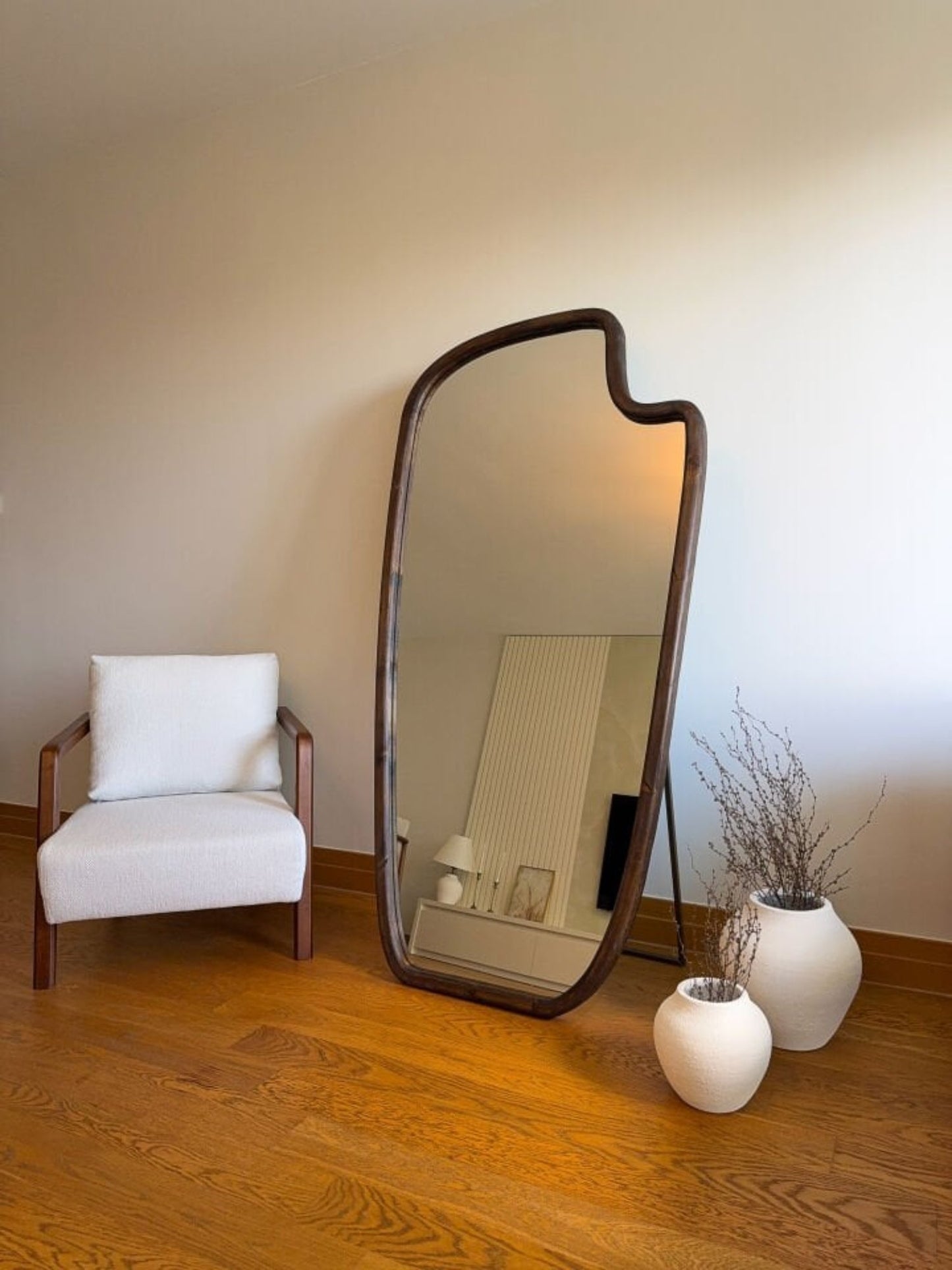 Lunor - Miroir en bois bio 180x100 cm