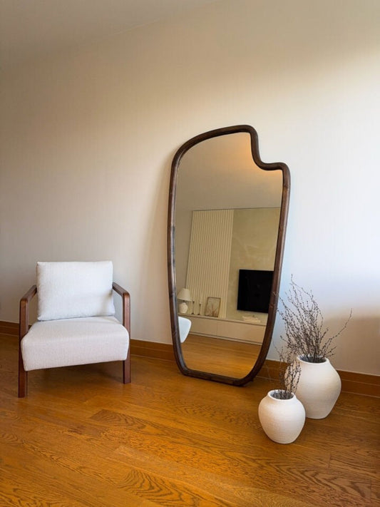 Lunor - Miroir en bois bio 180x100 cm