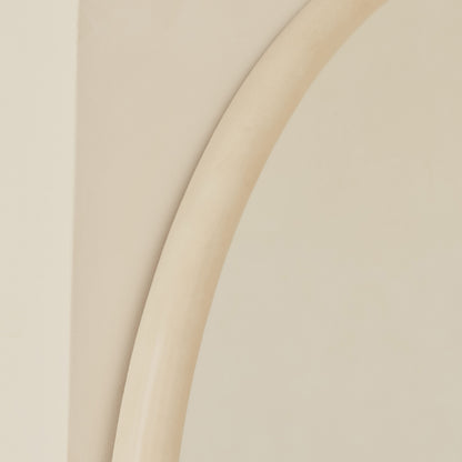 Amora - Specchio Arcuato in Cemento a Figura Intera, Grande 200 cm x 120 cm