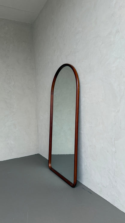 Celine Noce – Specchio ad arco in legno massiccio | 200 cm x 100 cm