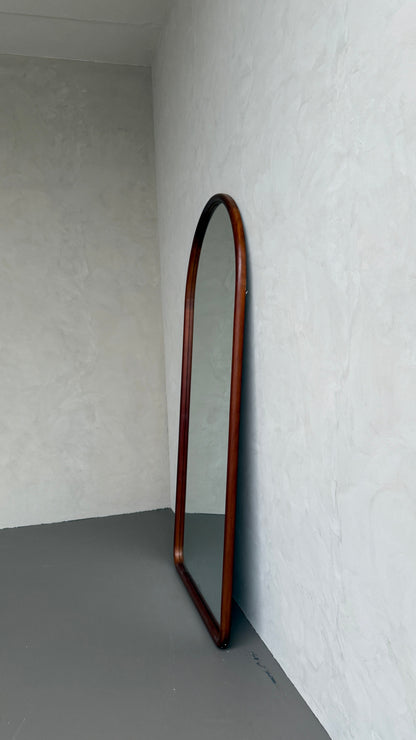 Celine Noce – Specchio ad arco in legno massiccio | 200 cm x 100 cm