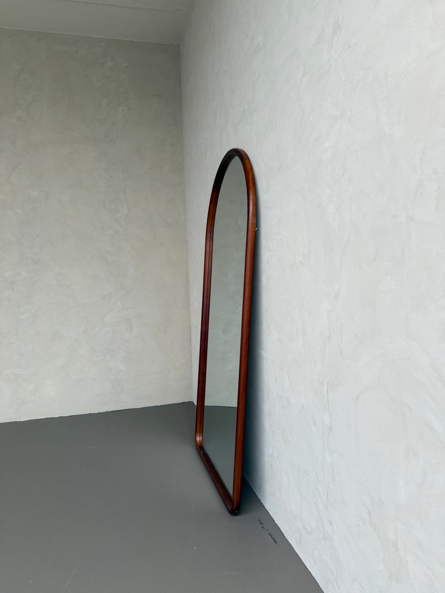 Celine Noce – Specchio ad arco in legno massiccio | 200 cm x 100 cm