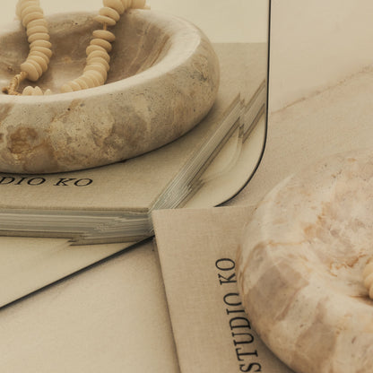 Vienna - Specchio Grande Senza Cornice Bisellato Sopracamino 95cm x 70cm