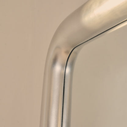 Obsidian - Specchio Grande Rettangolare Cromato Spazzolato a Figura Intera 200cm x 120cm