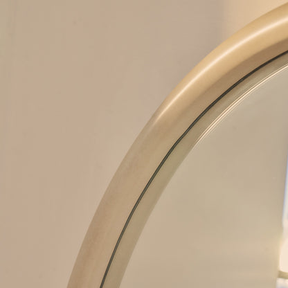Amora - Grande specchio ad arco in cemento a figura intera 180 cm x 90 cm