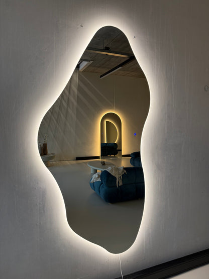 Specchio da parete a LED Royce – Design di lusso moderno | 200 cm x 100 cm