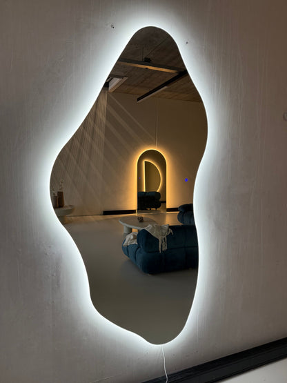 Specchio da parete a LED Royce – Design di lusso moderno | 200 cm x 100 cm