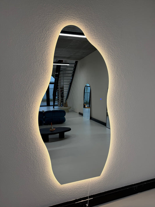 Specchio da Parete Yves con Illuminazione LED Integrata - 200cm x 100cm