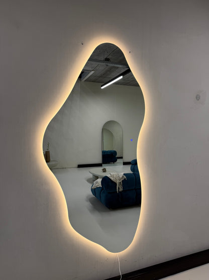 Specchio da parete a LED Royce – Design di lusso moderno | 200 cm x 100 cm