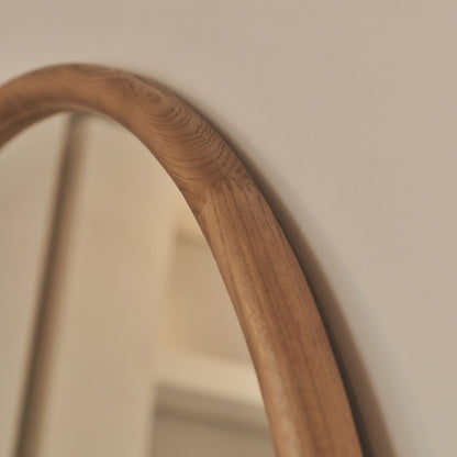 Amora - Grande specchio in legno caldo a figura intera 200 cm x 120 cm